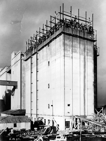 Rank Silo at Shannon Mills, Limerick 03 – Construction 02